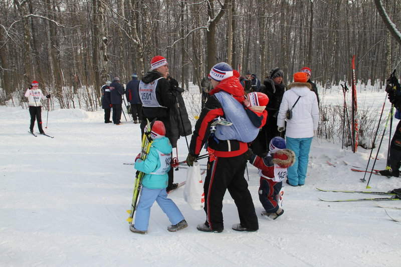 Лыжня России 2012 Тула