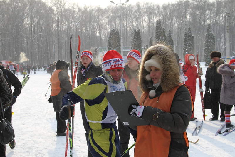 Лыжня России 2012 Тула
