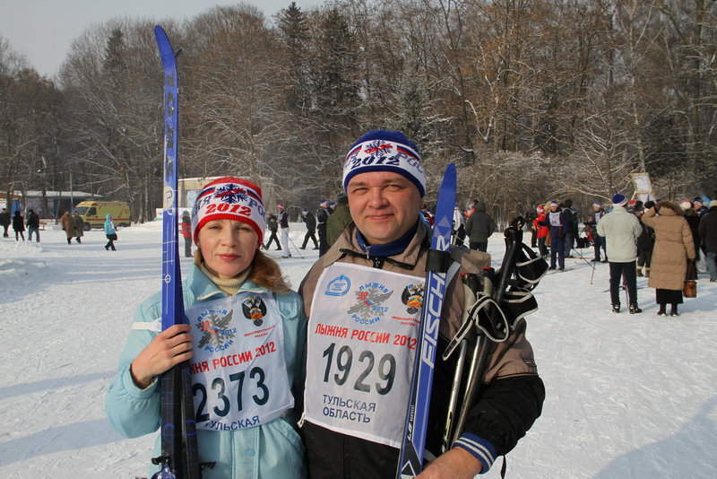 Лыжня России 2012 Тула