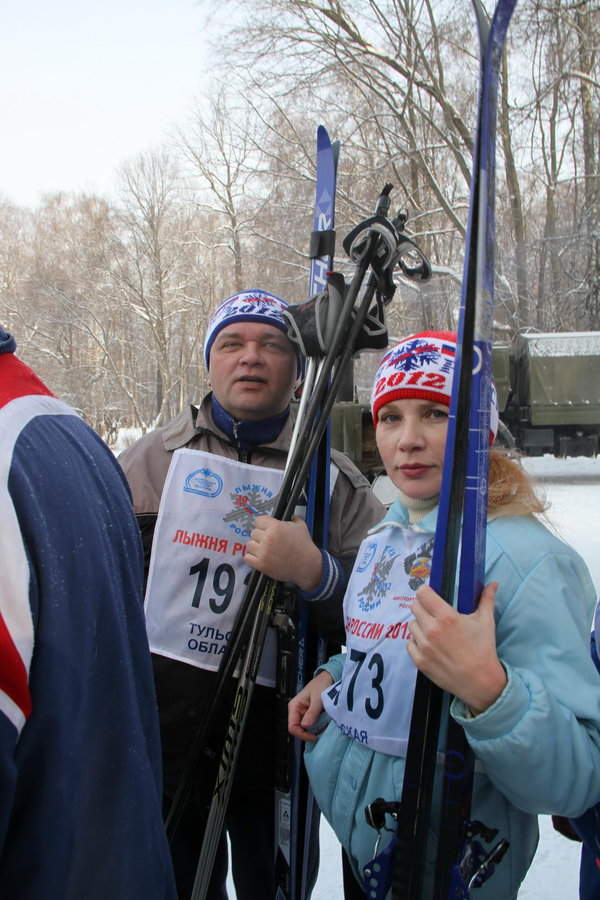 Лыжня России 2012 Тула