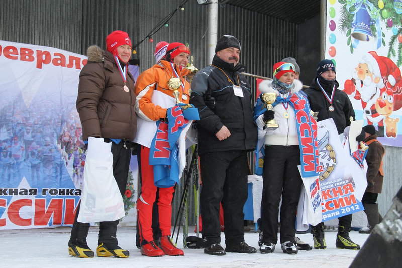 Лыжня России 2012 Тула