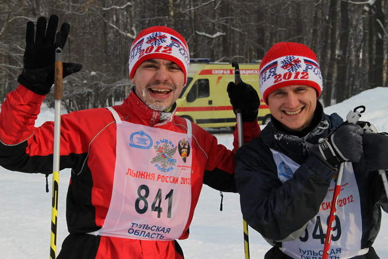 Лыжня России 2012 Тула